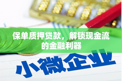 萨嘎保单质押贷款，解锁现金流的金融利器