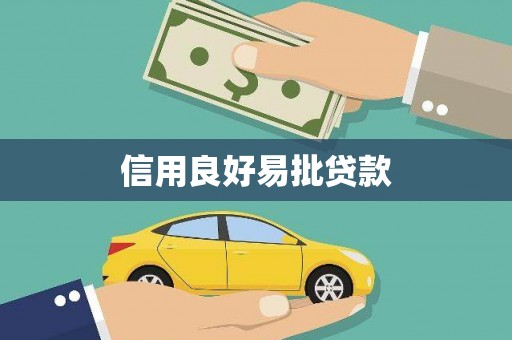 萨嘎信用良好易批贷款
