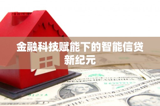 萨嘎金融科技赋能下的智能信贷新纪元