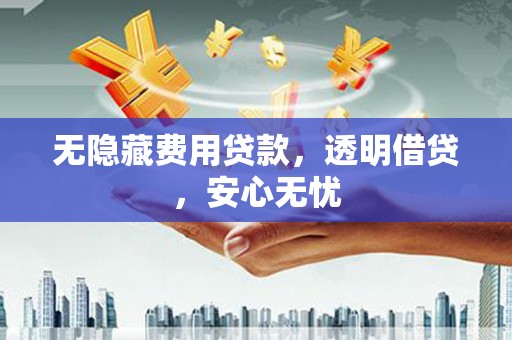 萨嘎无隐藏费用贷款，透明借贷，安心无忧