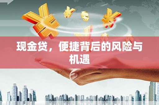萨嘎现金贷，便捷背后的风险与机遇