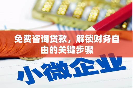 萨嘎免费咨询贷款，解锁财务自由的关键步骤