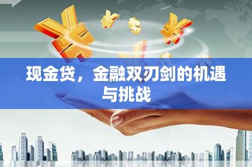 萨嘎现金贷，金融双刃剑的机遇与挑战
