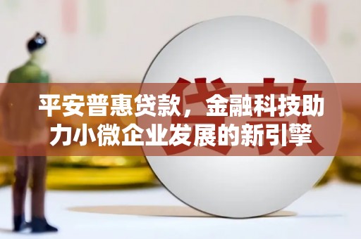 萨嘎平安普惠贷款，金融科技助力小微企业发展的新引擎