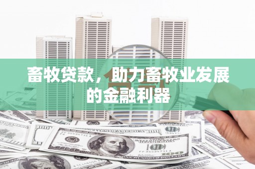 萨嘎畜牧贷款，助力畜牧业发展的金融利器