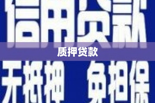 萨嘎质押贷款