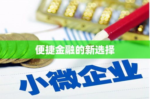 萨嘎便捷金融的新选择
