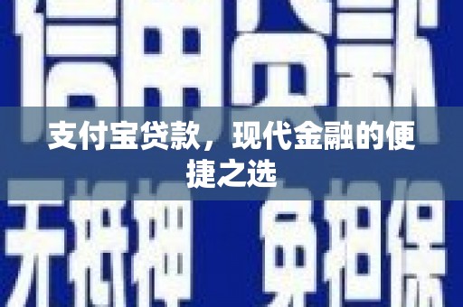 萨嘎支付宝贷款，现代金融的便捷之选
