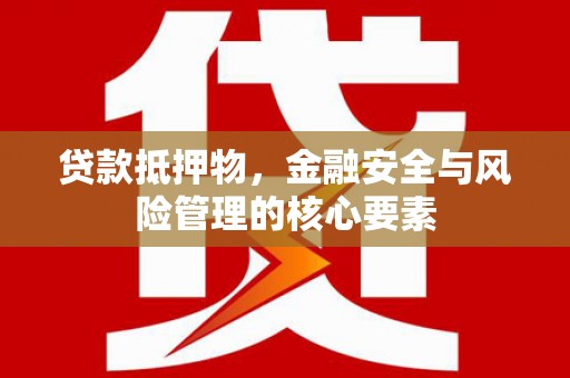萨嘎贷款抵押物，金融安全与风险管理的核心要素
