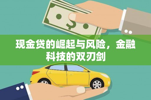 萨嘎现金贷的崛起与风险，金融科技的双刃剑