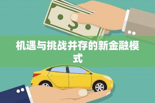 萨嘎机遇与挑战并存的新金融模式