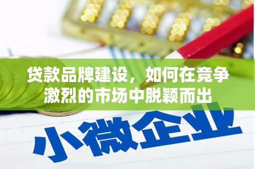 萨嘎贷款品牌建设，如何在竞争激烈的市场中脱颖而出