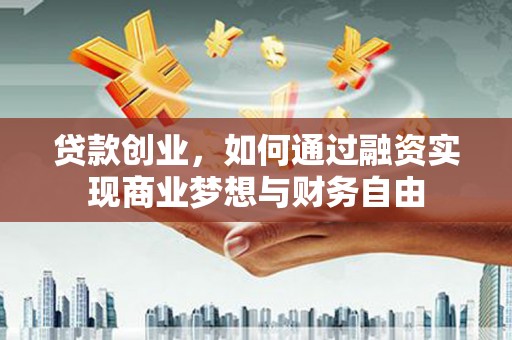 萨嘎贷款创业，如何通过融资实现商业梦想与财务自由