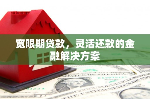 萨嘎宽限期贷款，灵活还款的金融解决方案