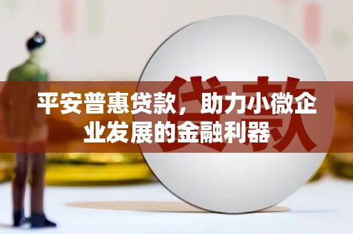 萨嘎平安普惠贷款，助力小微企业发展的金融利器