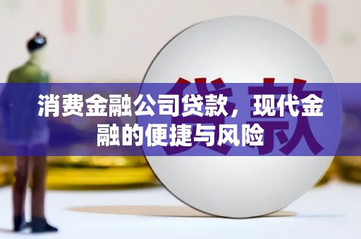 萨嘎消费金融公司贷款，现代金融的便捷与风险