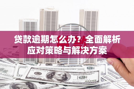 萨嘎贷款逾期怎么办？全面解析应对策略与解决方案