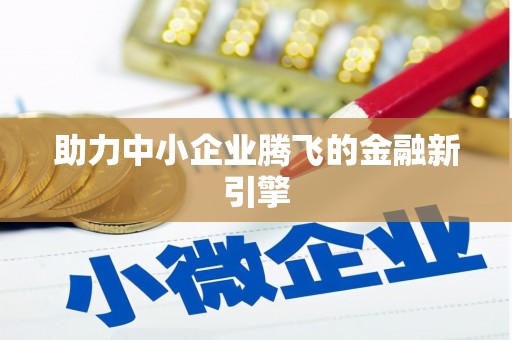萨嘎助力中小企业腾飞的金融新引擎