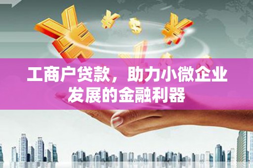 萨嘎工商户贷款，助力小微企业发展的金融利器