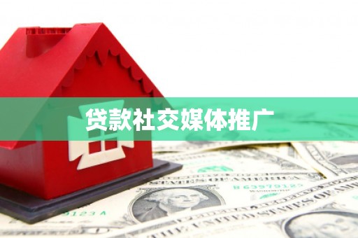 萨嘎贷款社交媒体推广