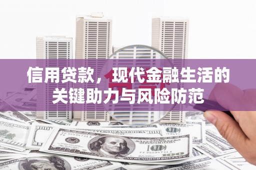 萨嘎信用贷款，现代金融生活的关键助力与风险防范