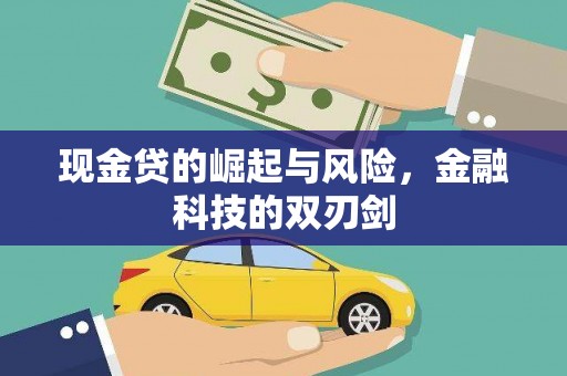 萨嘎现金贷的崛起与风险，金融科技的双刃剑