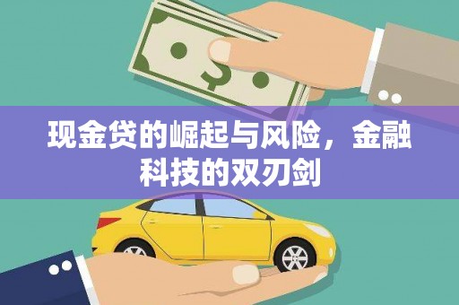 萨嘎现金贷的崛起与风险，金融科技的双刃剑