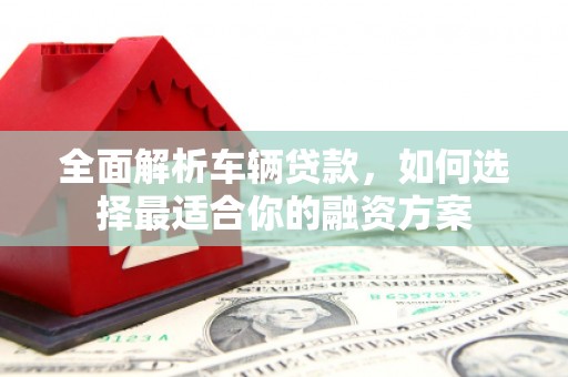萨嘎全面解析车辆贷款，如何选择最适合你的融资方案