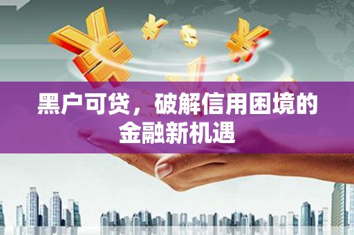 萨嘎黑户可贷，破解信用困境的金融新机遇