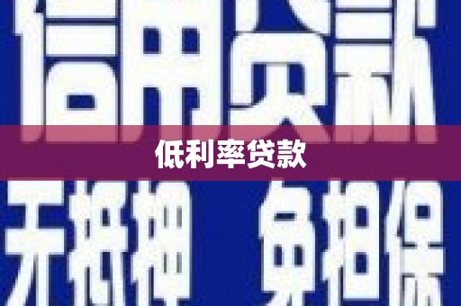 萨嘎低利率贷款