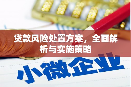 萨嘎贷款风险处置方案，全面解析与实施策略
